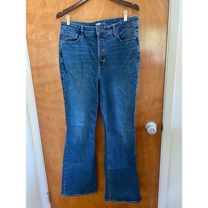 Old Navy Flare Extra High Rise Jeans